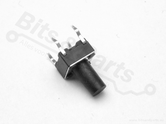 Microswitch push button (make contact) 6x6x6.5mm